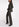 Khaki double-breasted check blazer Faume - seconde main