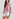 Neon pink and blue floral-print see-through jacket Faume - seconde main