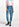 Two-tone frayed boyfriend jeans Faume - seconde main