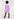 Lilac relaxed-fit shirt dress with plissé backside Faume - seconde main