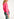 Neon pink rib-knitted sweater Faume - seconde main