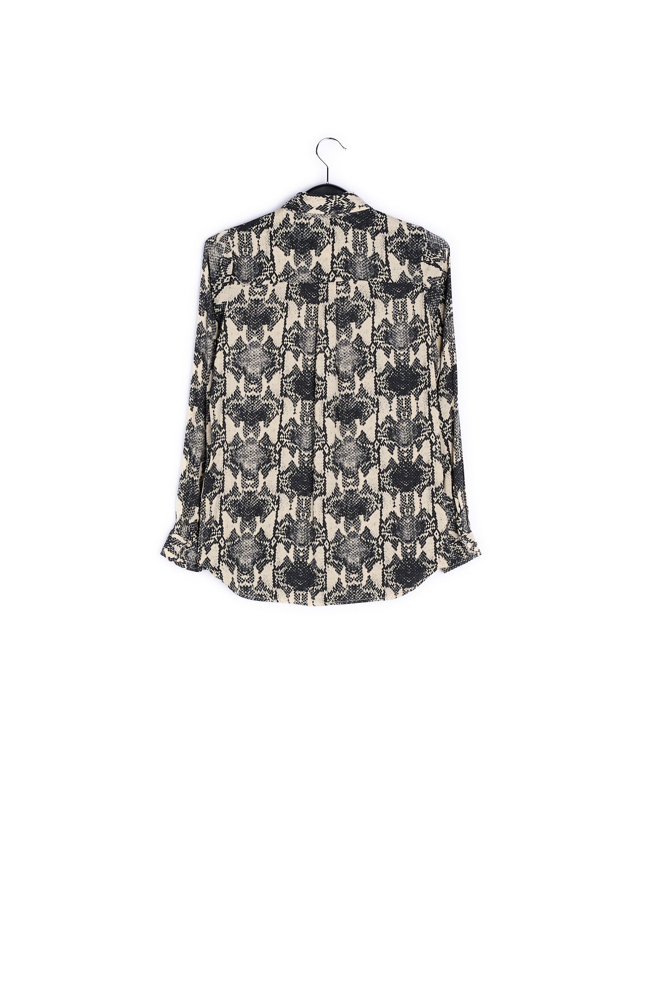 Off-white shirt with snake print RE—SSENTIEL | Essentiel second hand