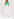 Green and white striped t-shirt with future print Faume - seconde main