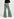Green, fuchsia and blue sequined flared pants Faume - seconde main