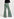 Green, fuchsia and blue sequined flared pants Faume - seconde main