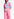 Neon pink wide-leg jeans Faume - seconde main