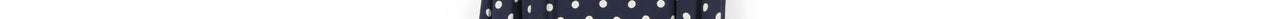 Dark blue polka dot wrap maxi dress Faume - seconde main