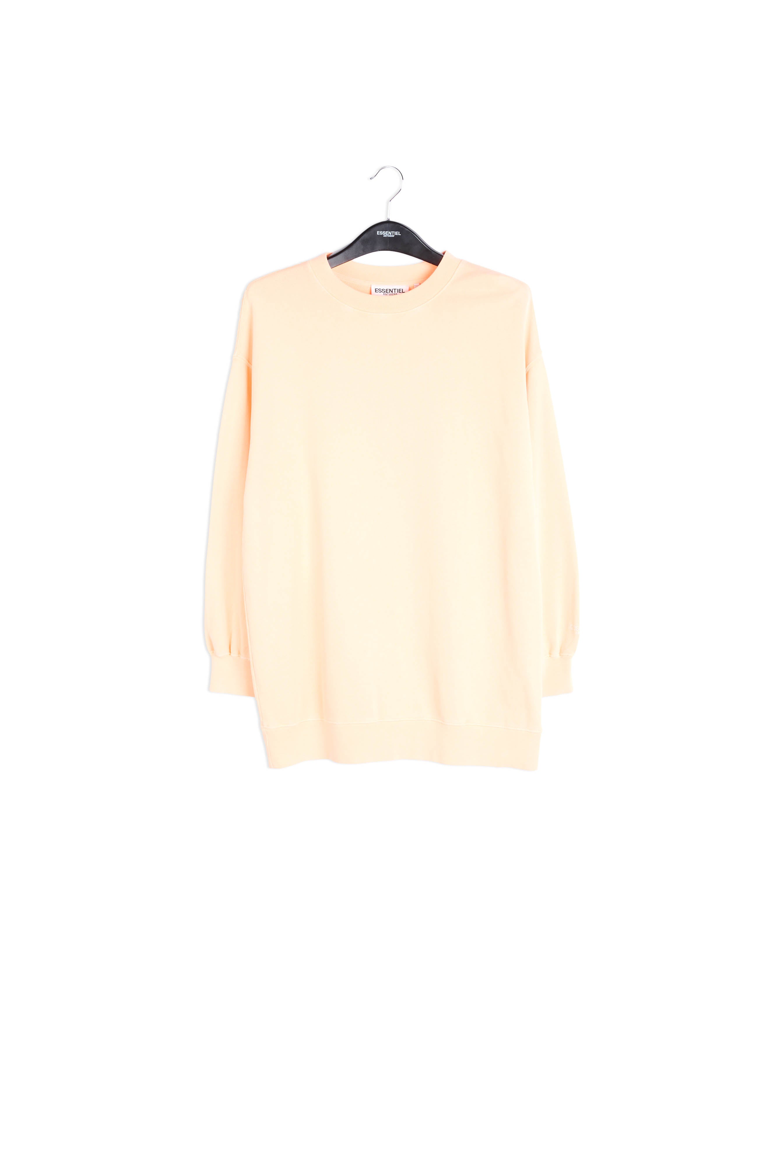 Sweatshirt oversize orange fluo RE—SSENTIEL | Essentiel second hand
