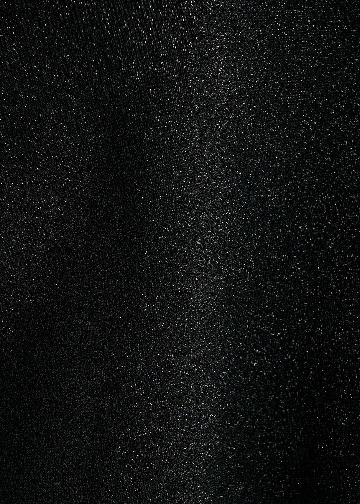 Black lurex short-sleeved sweater RE—SSENTIEL | Essentiel second hand