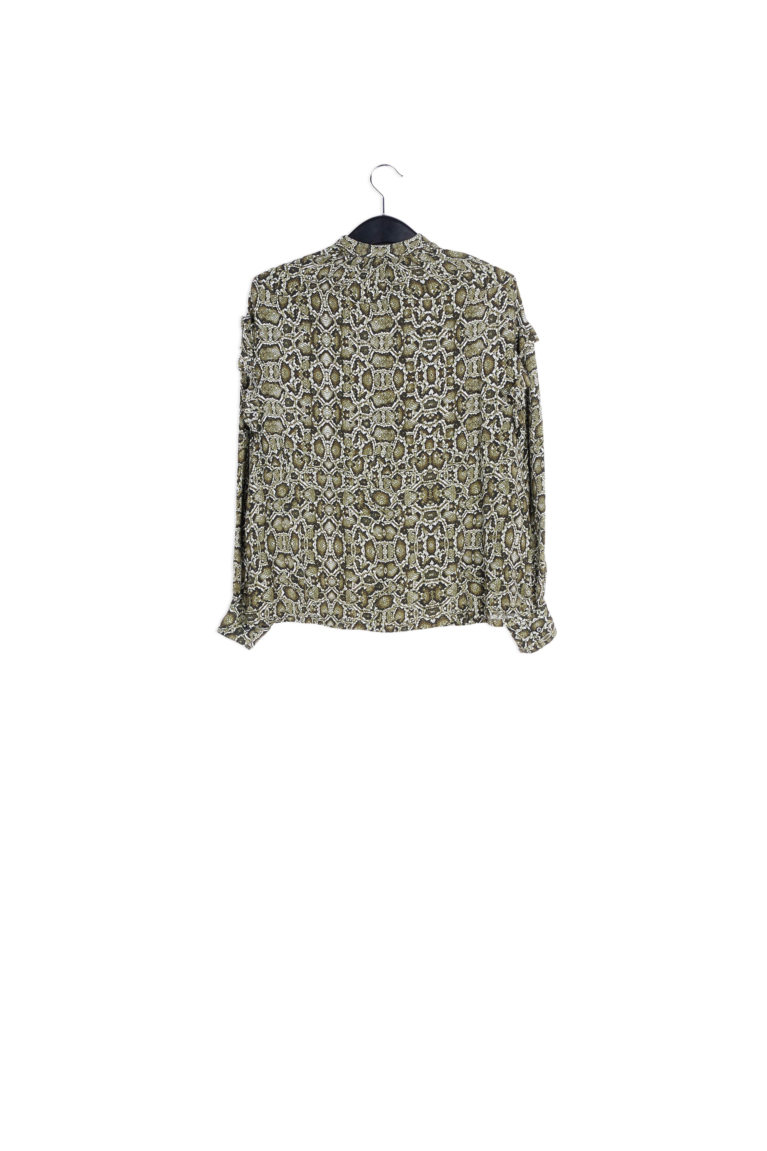 Oversized frilled shirt RE—SSENTIEL | Essentiel second hand