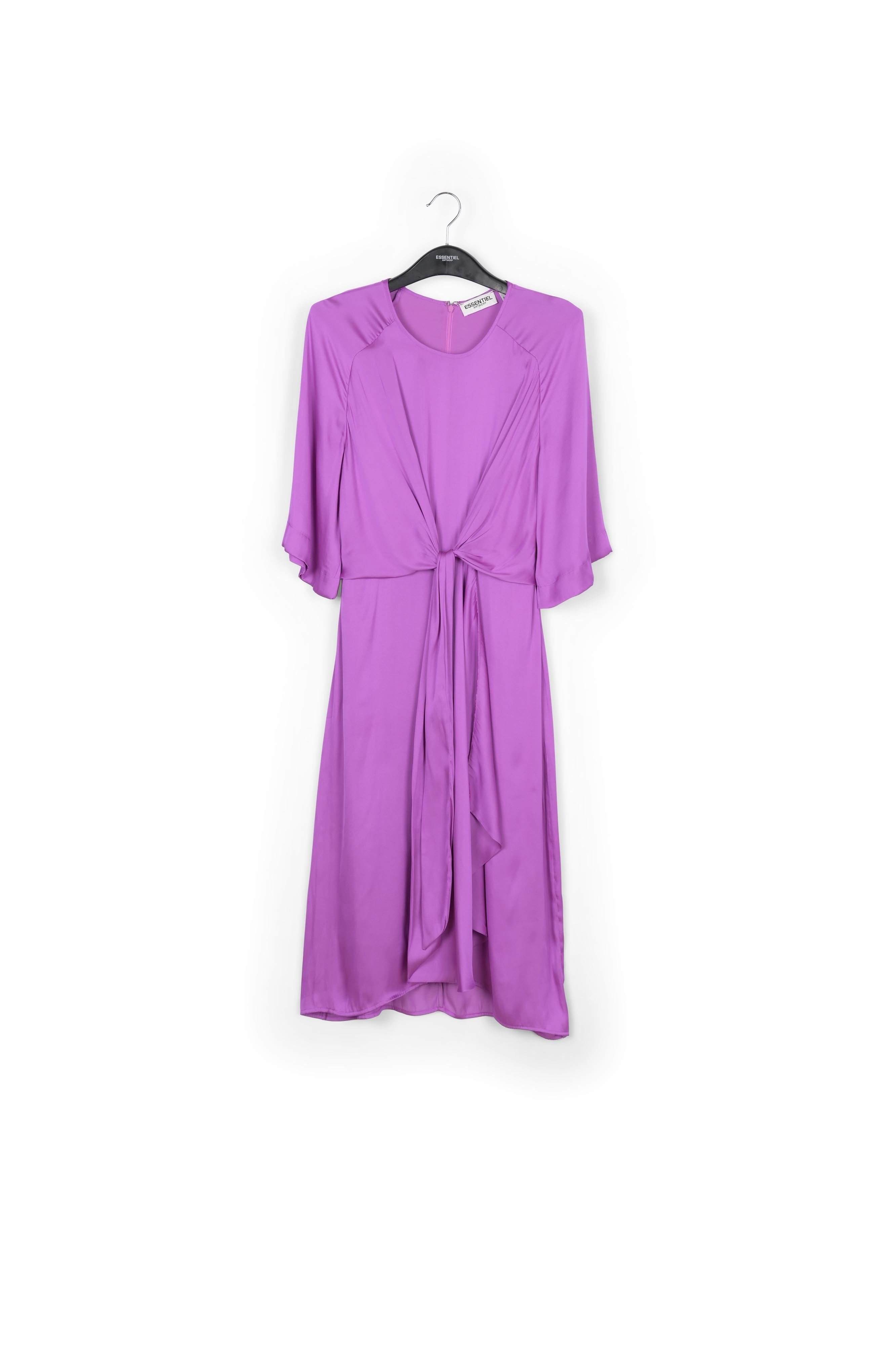 Purple floaty sleeve dress RE—SSENTIEL | Essentiel second hand