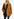 Manteau camel avec col en fausse fourrure rouge Faume - seconde main