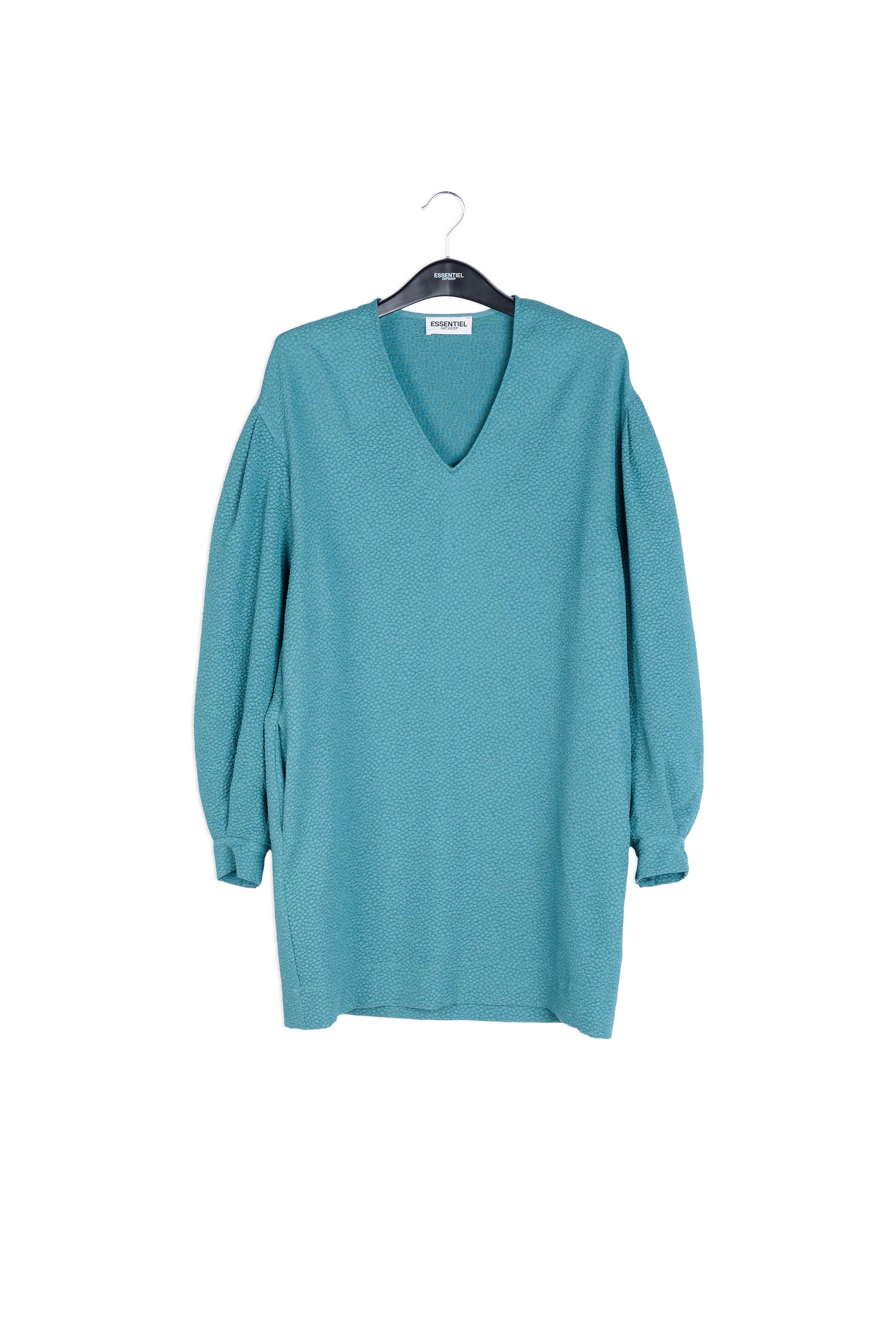 Sage green mini dress RE—SSENTIEL | Essentiel second hand