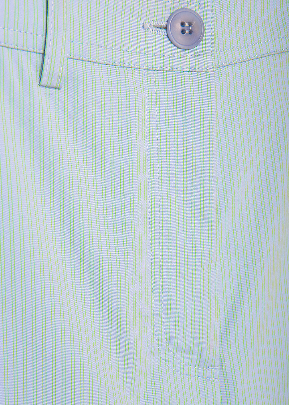 Light blue plaid wide-leg pants RE—SSENTIEL | Essentiel second hand