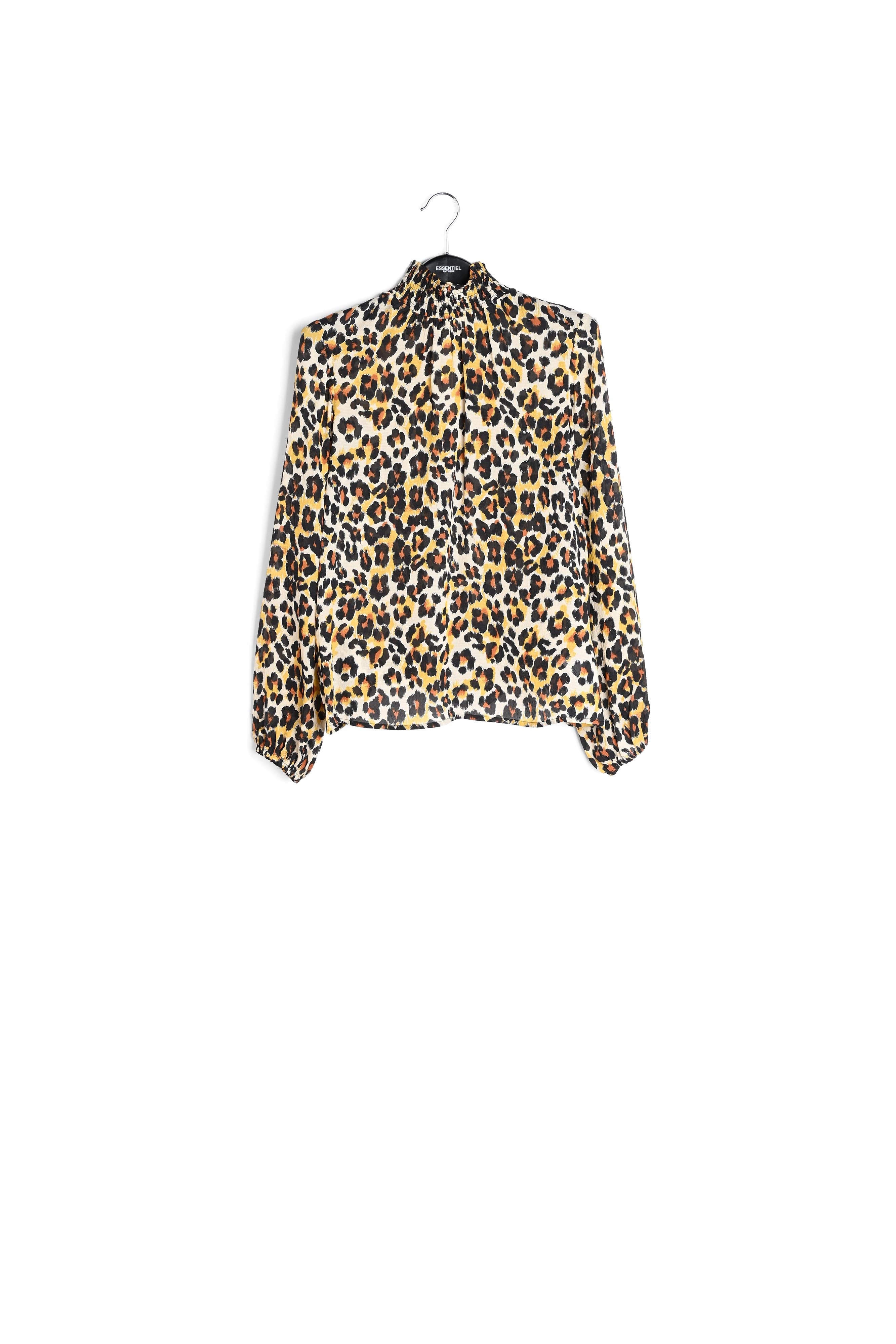 Leopard-print loose-fit top RE—SSENTIEL | Essentiel second hand