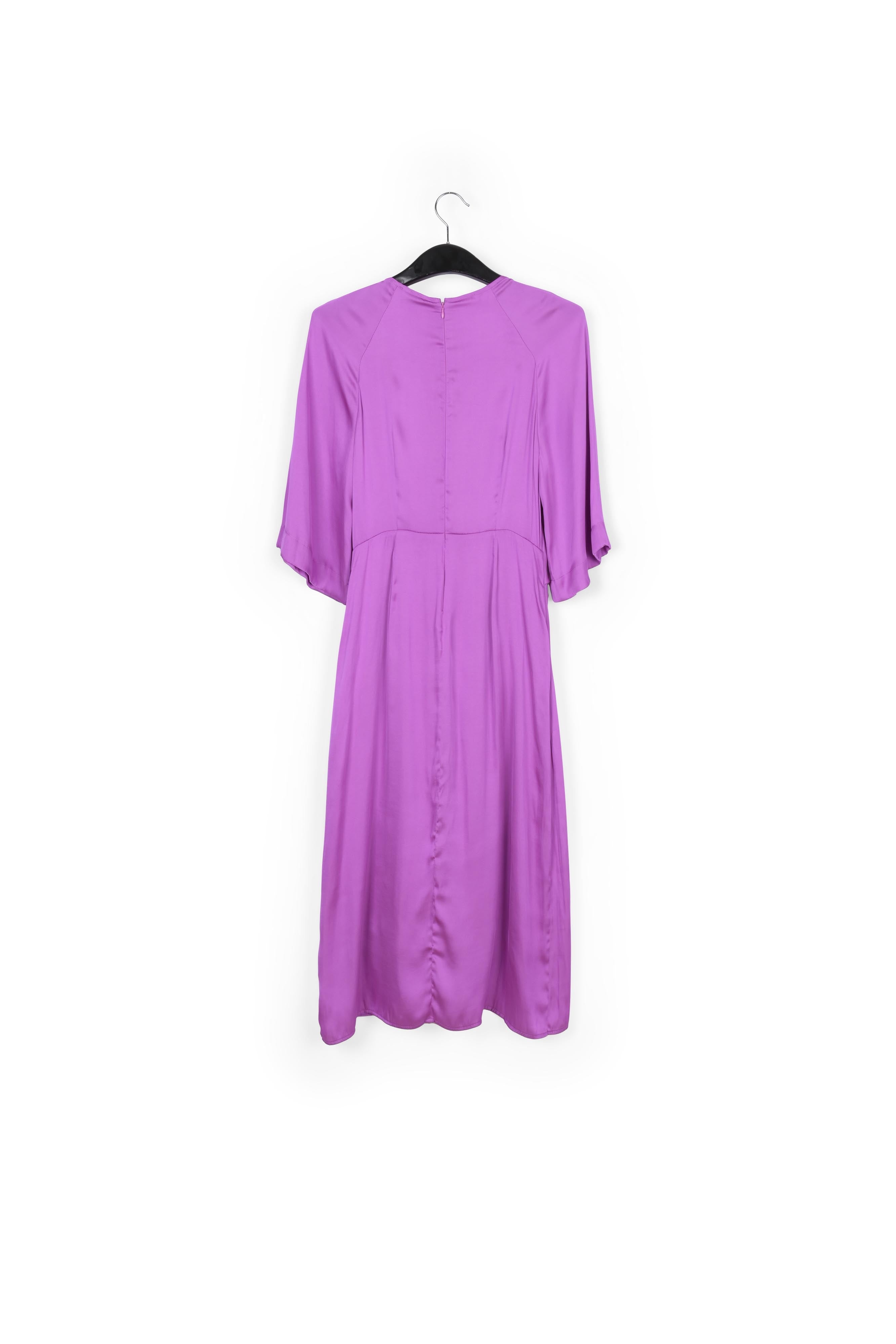 Purple floaty sleeve dress RE—SSENTIEL | Essentiel second hand