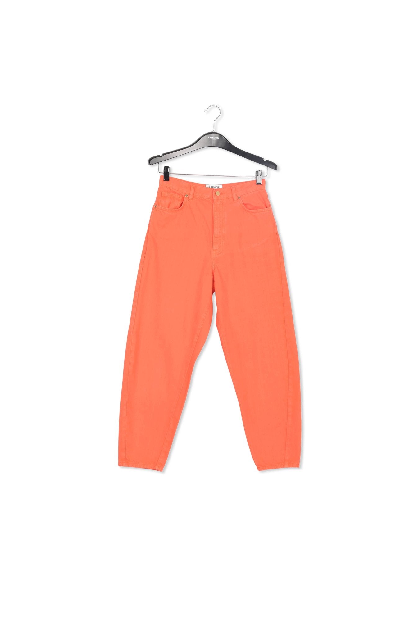 Orange high-waisted loose-fit jeans RE—SSENTIEL | Essentiel second hand