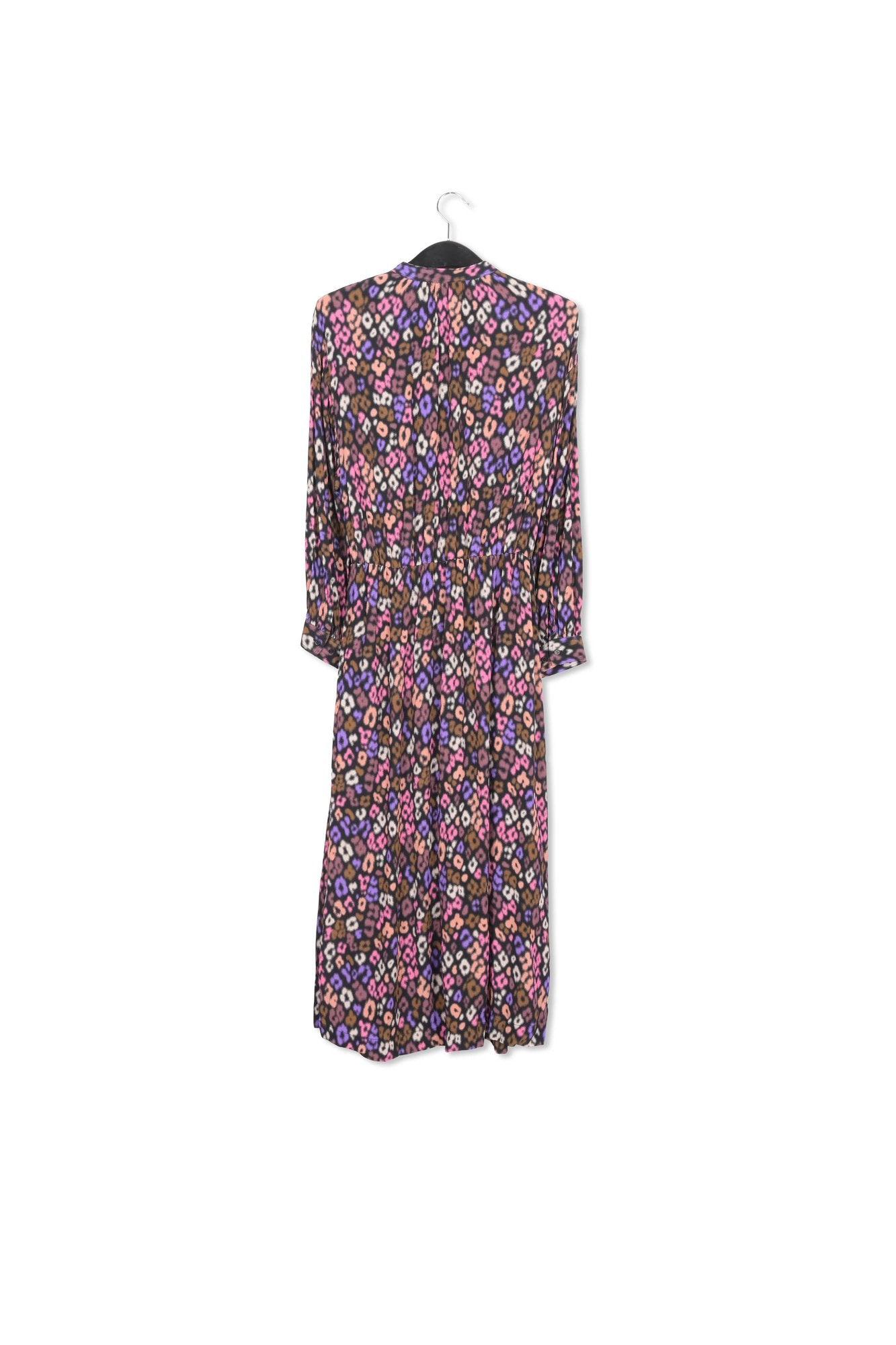 Multicolor abstract print midi-length dress RE—SSENTIEL | Essentiel second hand