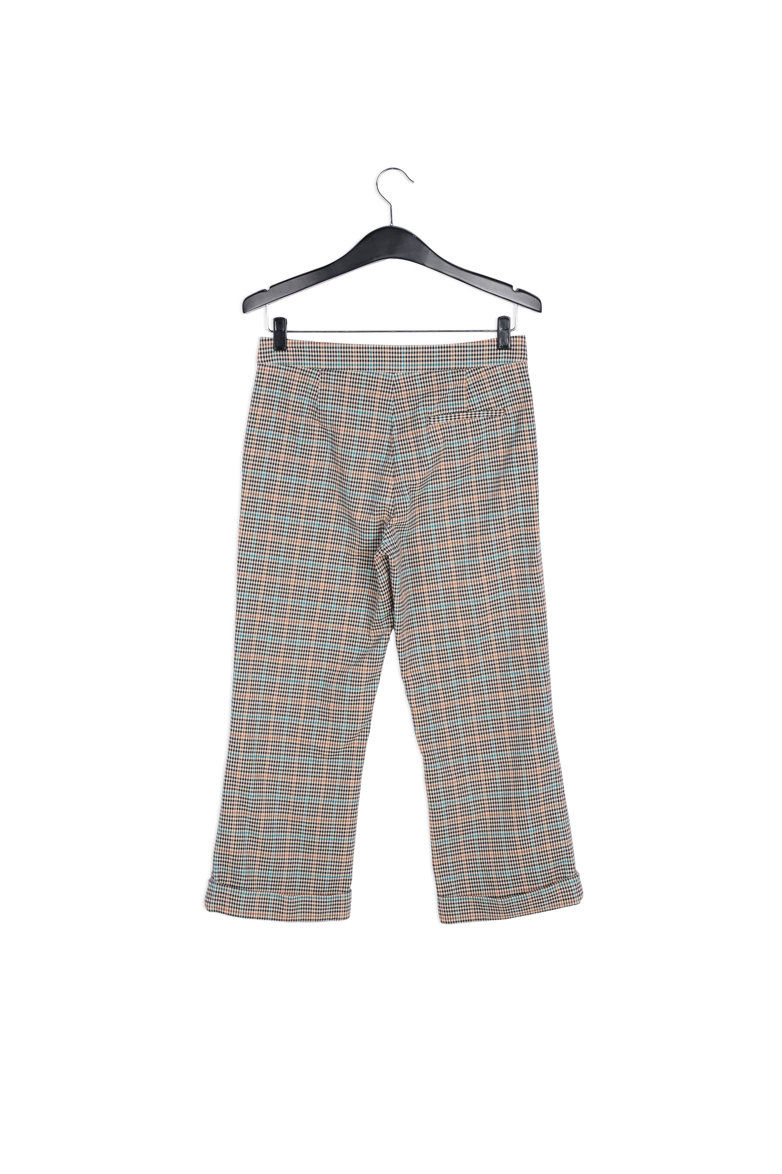 Geruite enkelbroek RE—SSENTIEL | Essentiel second hand