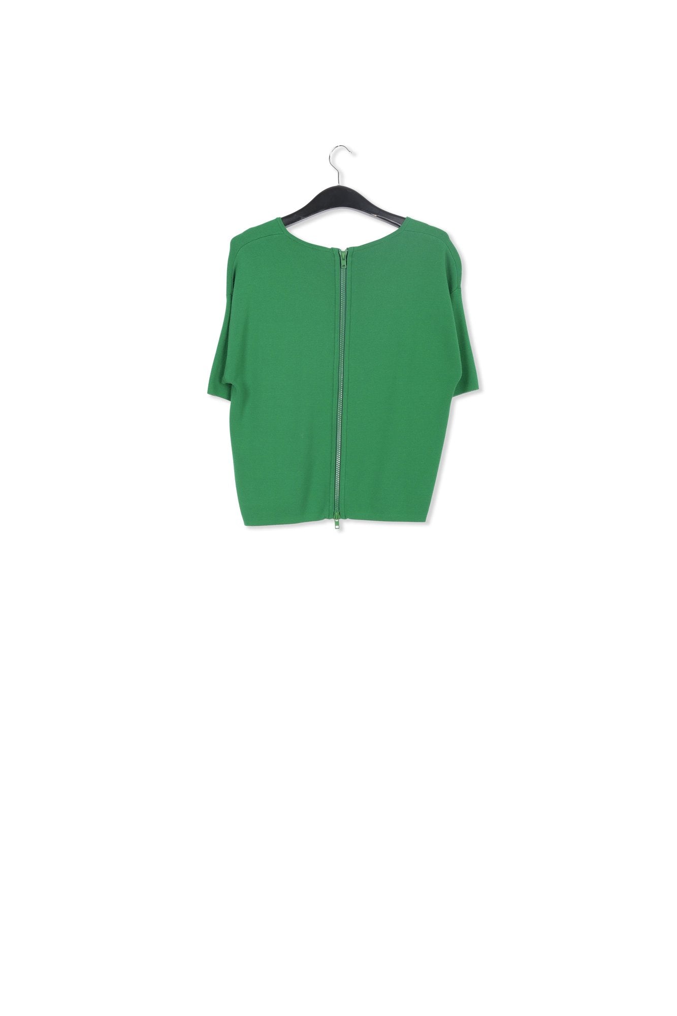 Pull vert à manches courtes RE—SSENTIEL | Essentiel second hand