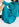 Blue mélange sleeveless sweater with separate collar Faume - seconde main