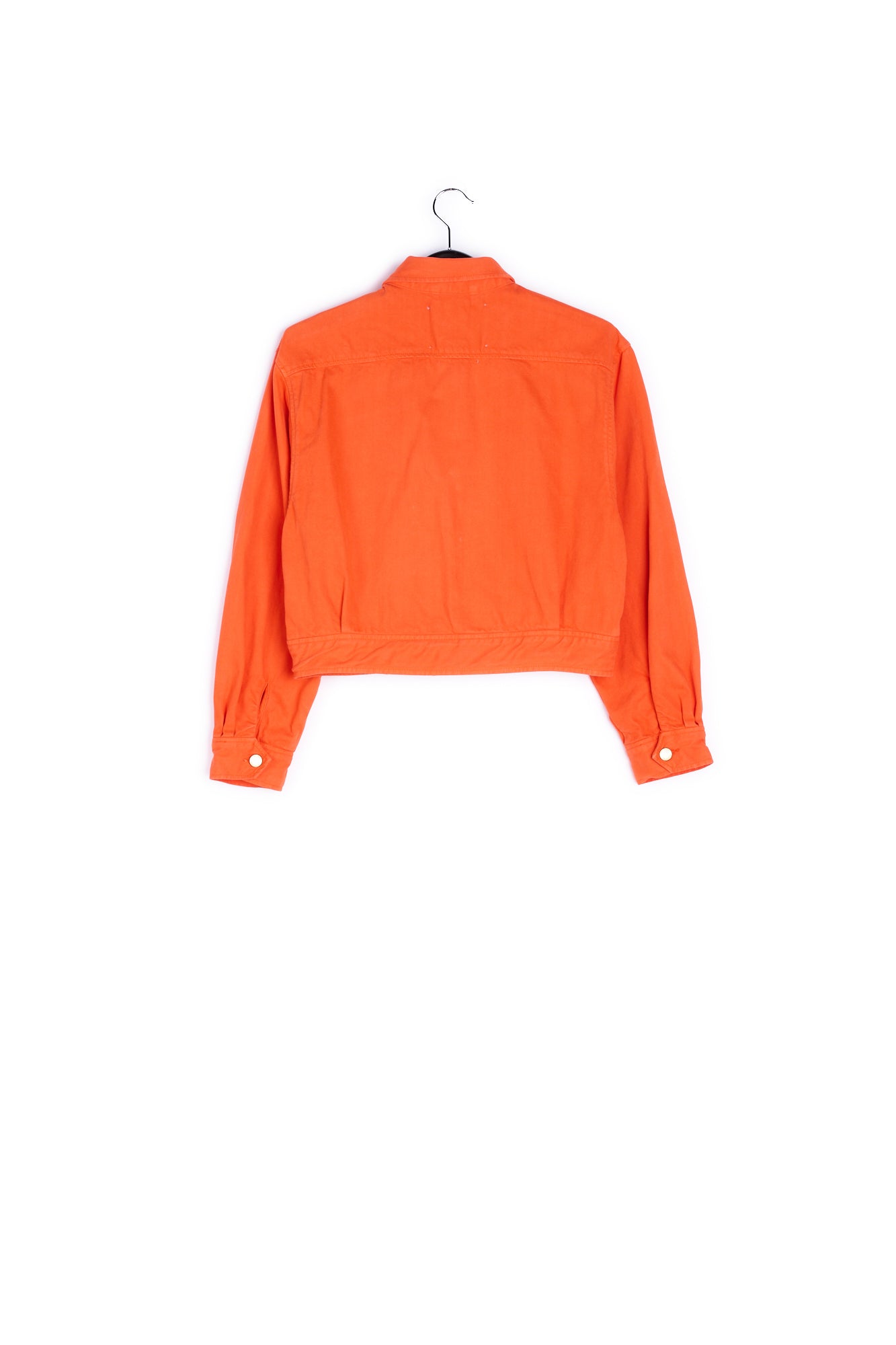 Bright orange denim jacket RE—SSENTIEL | Essentiel second hand
