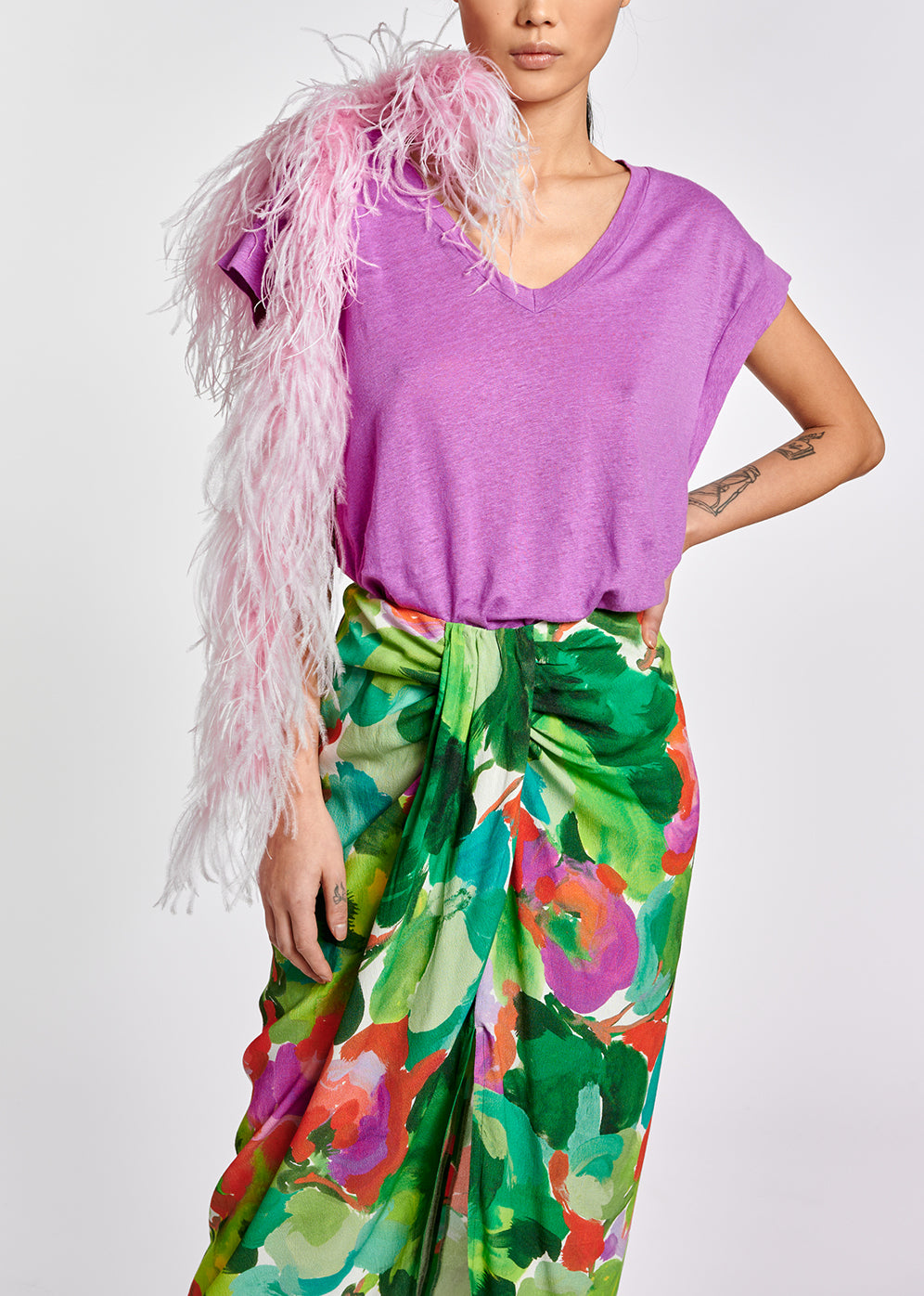 Midi skirt RE—SSENTIEL | Essentiel second hand