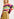 Multicolor scallop intarsia-knitted sweater Faume - seconde main