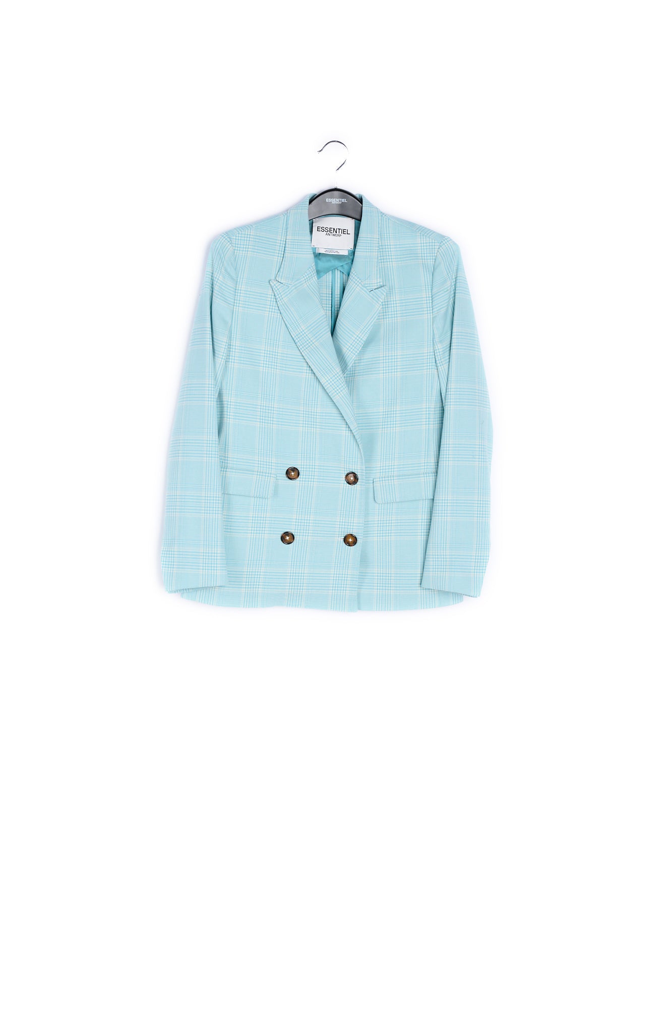Classic checked tailored blazer RE—SSENTIEL | Essentiel second hand