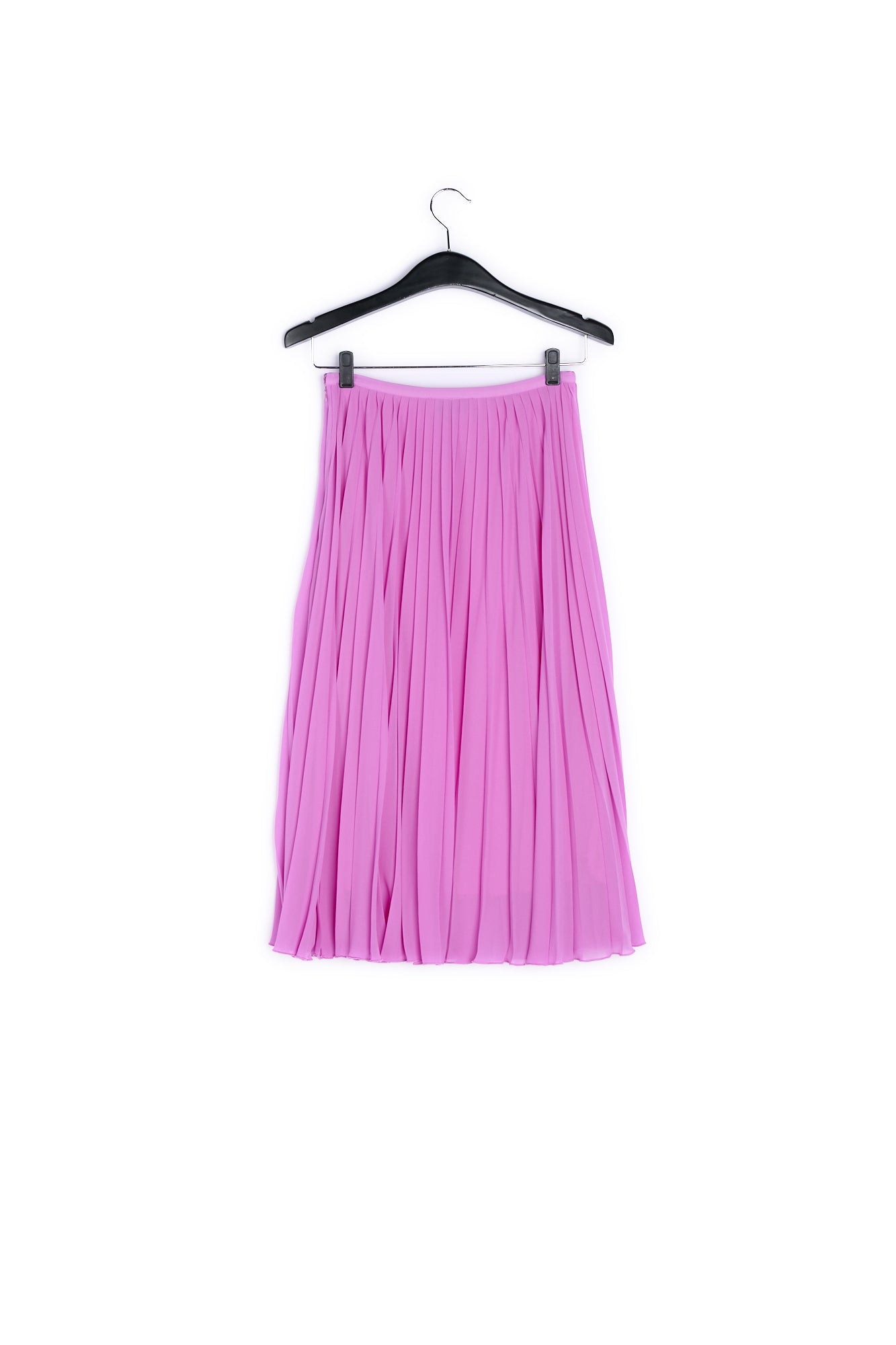 Lilac plissé midi skirt RE—SSENTIEL | Essentiel second hand
