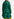Dark green hooded puffer coat Faume - seconde main