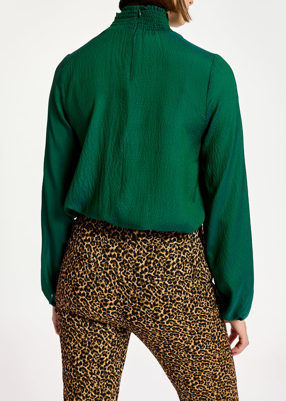 Top vert foncé à coupe ample RE—SSENTIEL | Essentiel second hand