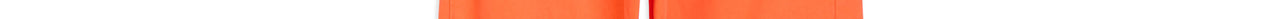 Orange high-waisted loose-fit jeans Faume - seconde main