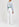 Top met 3/4de mouwen en blauw-paars tartanmotief Faume - seconde main