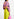 Pink, black and yellow floral print shirt Faume - seconde main