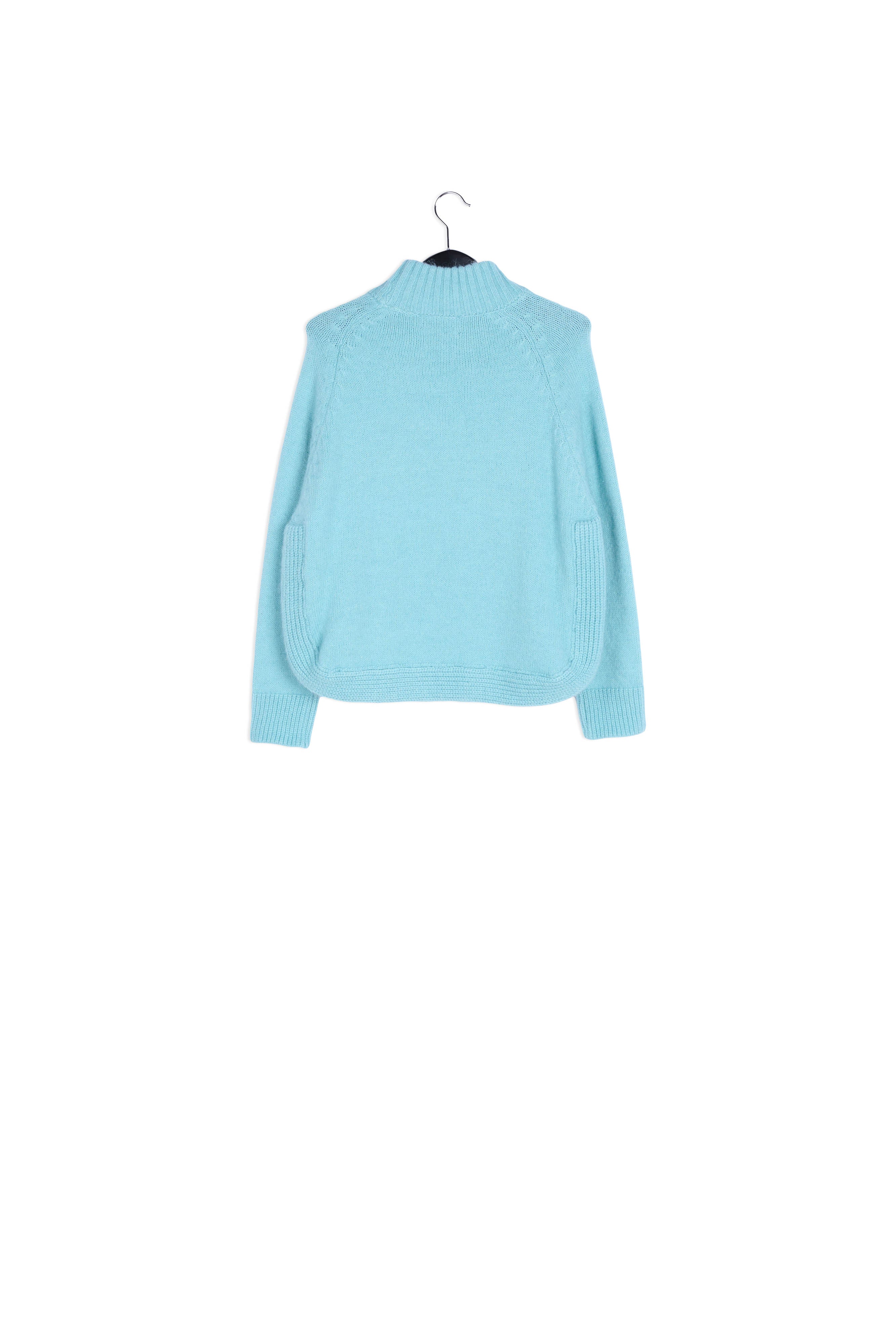 Pull en tricot bleu RE—SSENTIEL | Essentiel second hand