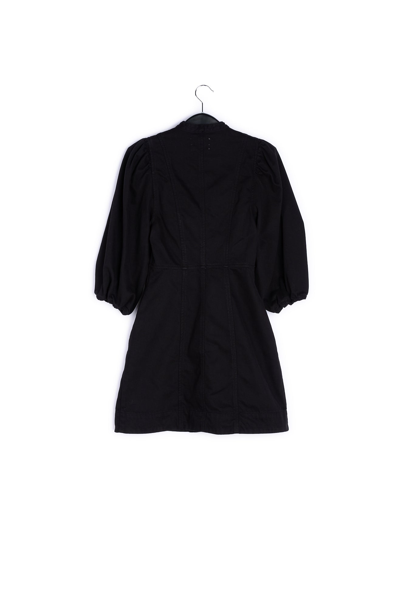 Black denim mini dress RE—SSENTIEL | Essentiel second hand