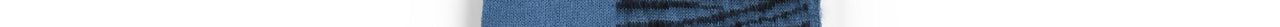 Blauwe sjaal met zebraprint Faume - seconde main