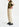Khaki and off-white utility-inspired knit jacket Faume - seconde main