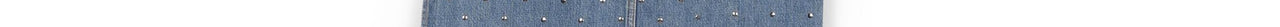 Studded denim pencil skirt Faume - seconde main