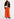Pantalon orange aux jambes larges Faume - seconde main