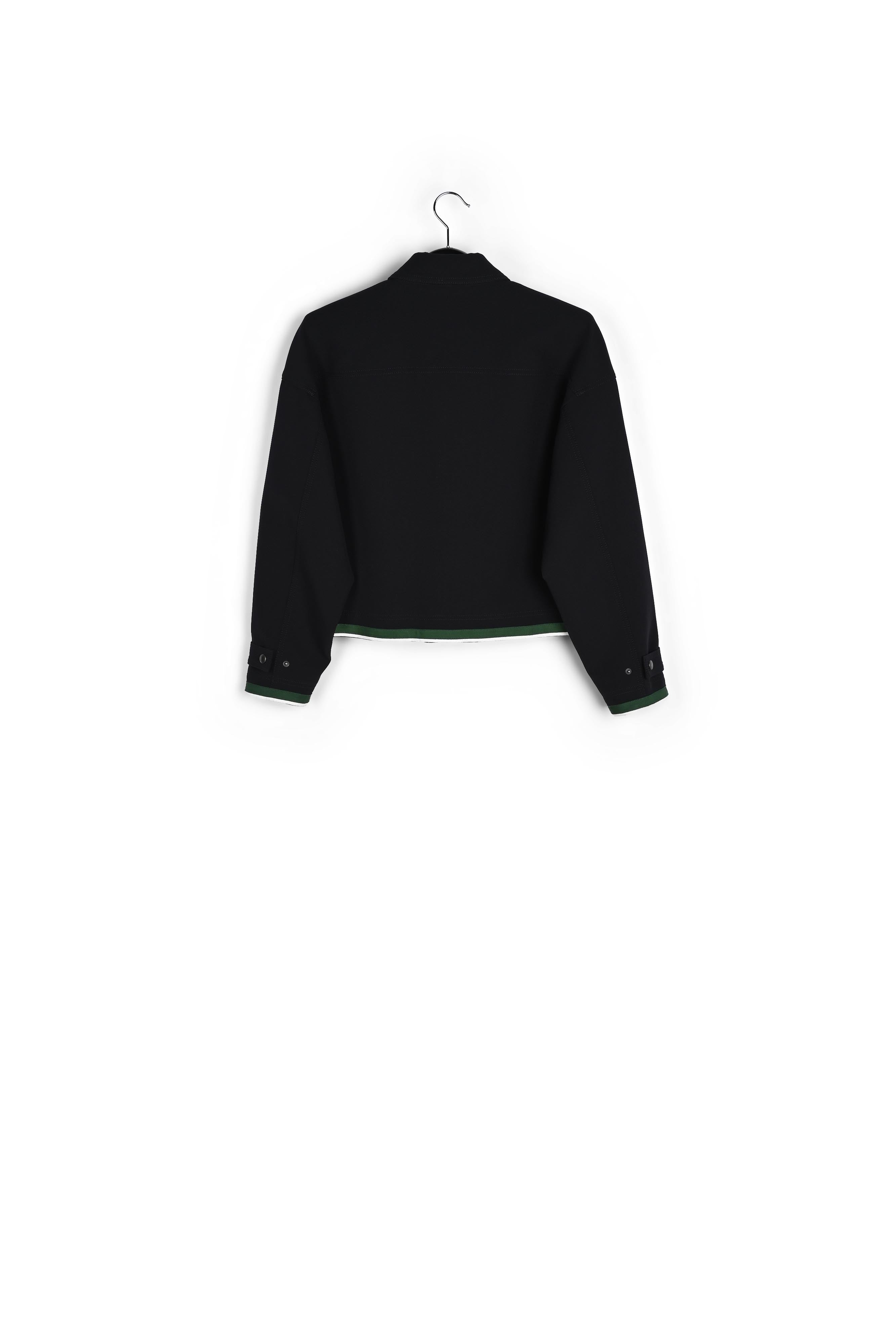 Black utility-inspired jacket RE—SSENTIEL | Essentiel second hand