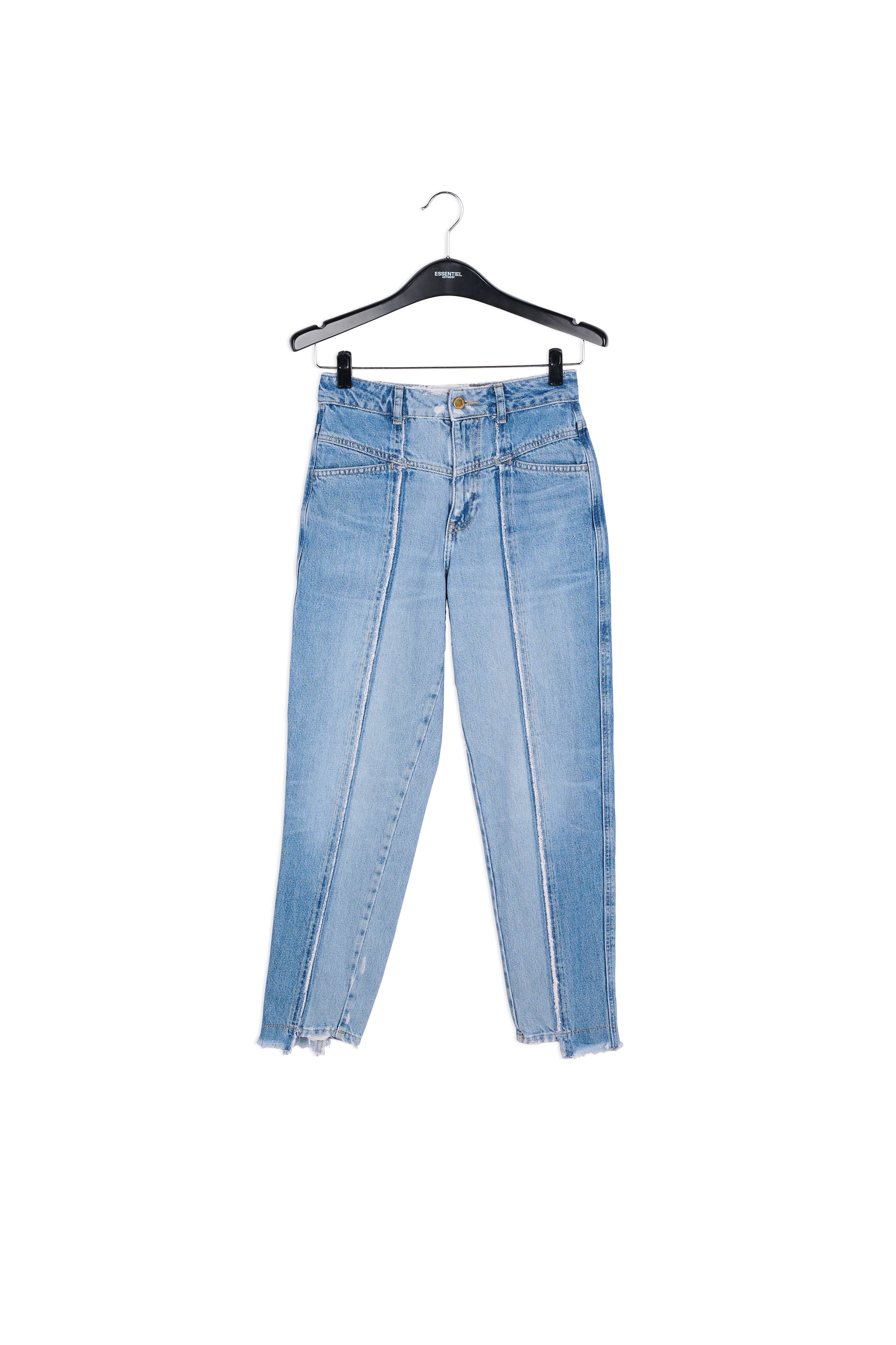 Jean boyfriend bicolore effiloché RE—SSENTIEL | Essentiel second hand