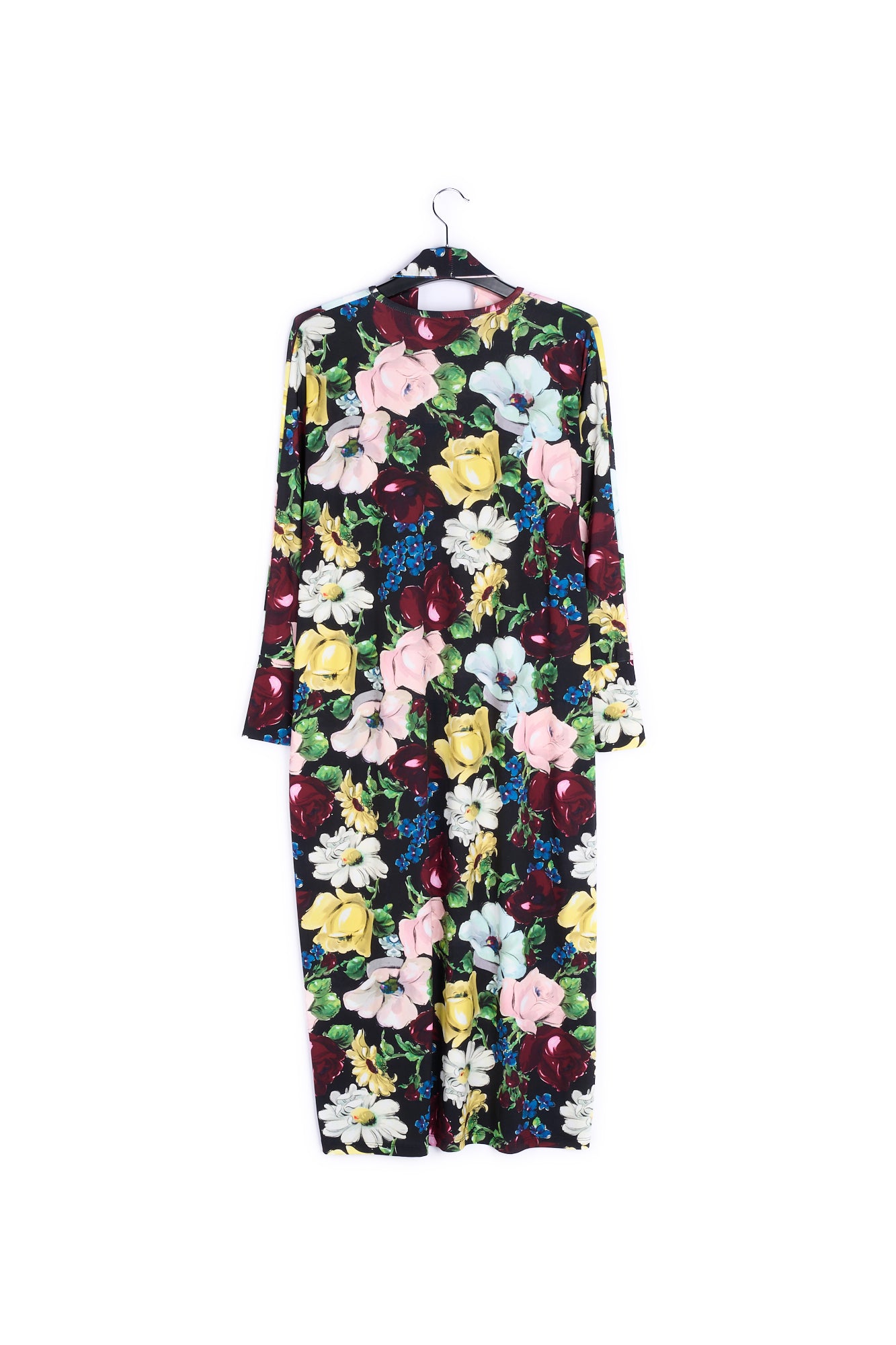 Floral print midi-length dress RE—SSENTIEL | Essentiel second hand