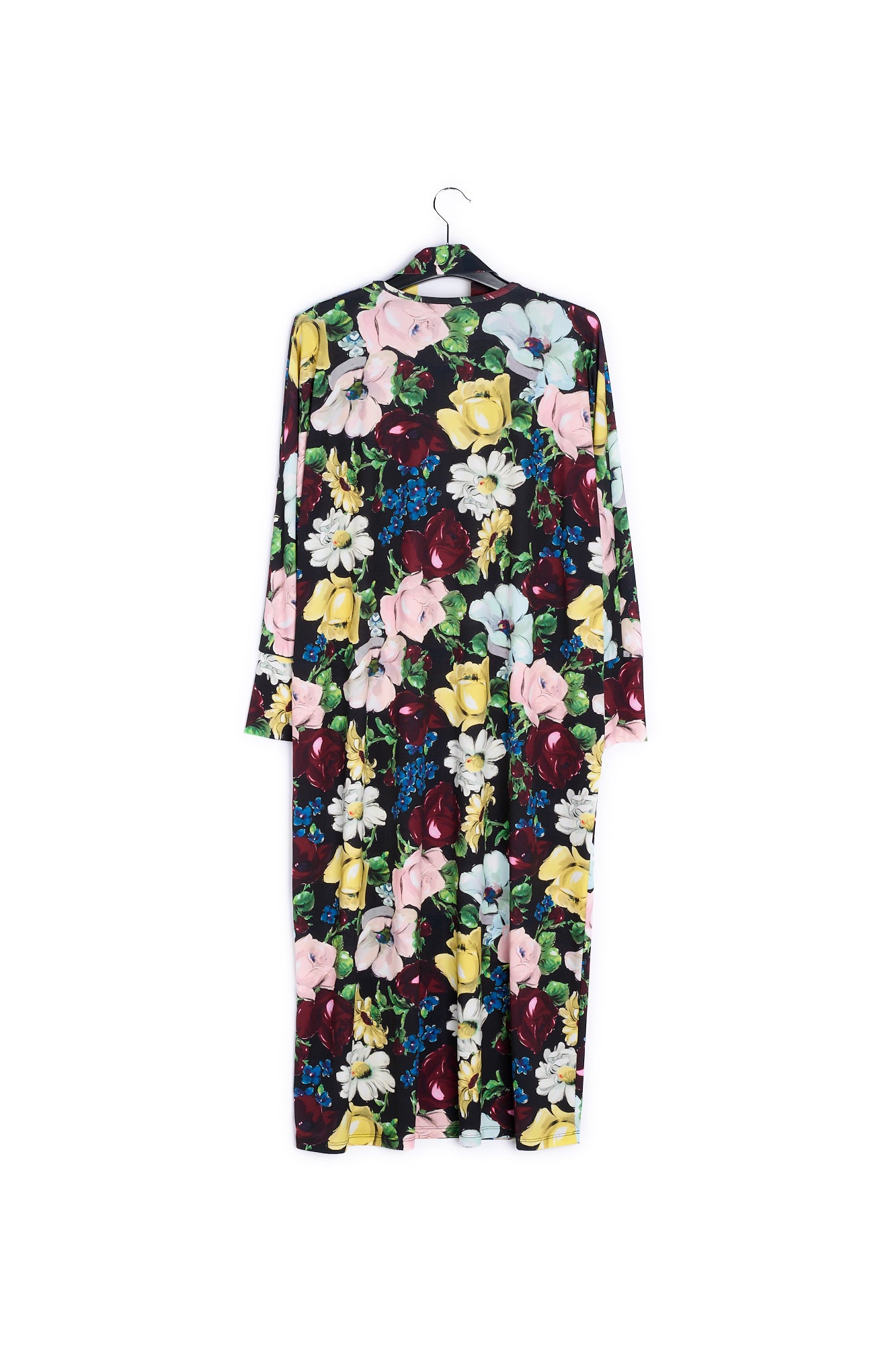 Floral print midi-length dress RE—SSENTIEL | Essentiel second hand