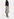 Grijze midirok met pied-de-poule Faume - seconde main