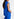 Blauwe blazer zonder mouwen Faume - seconde main