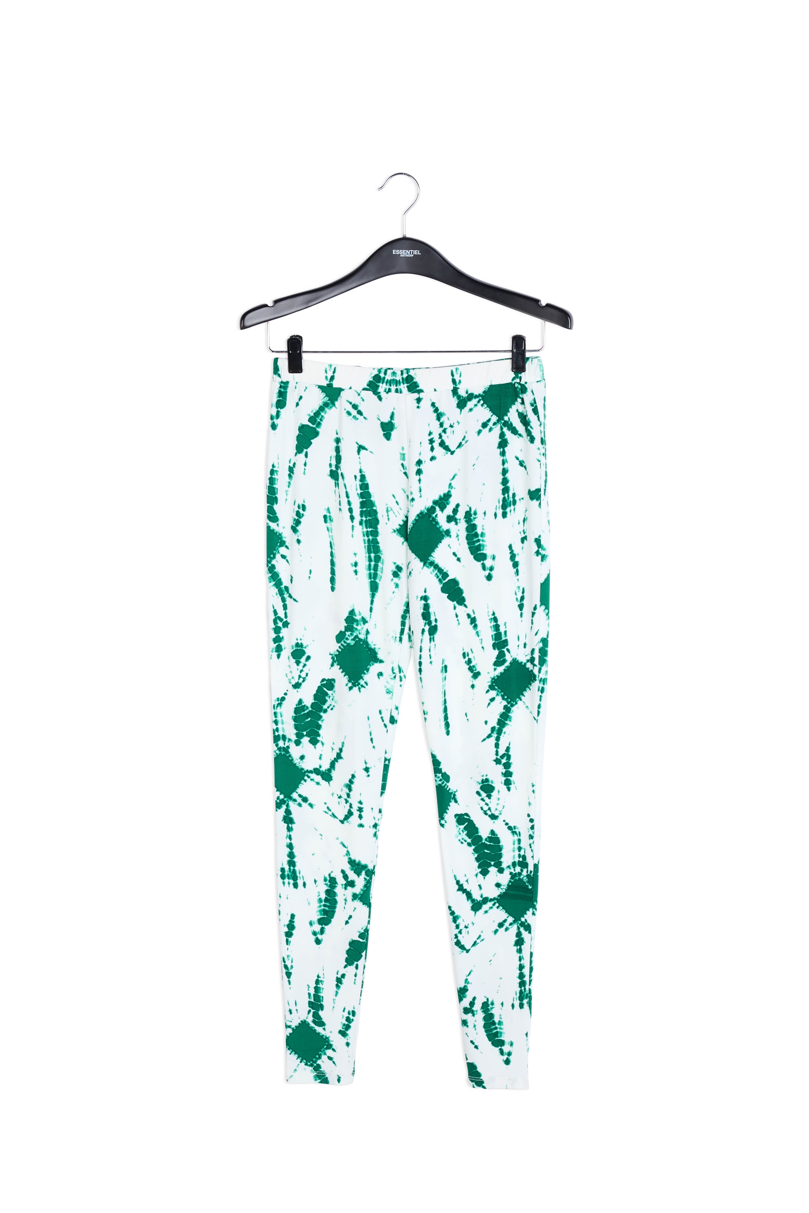 Legging tie-dye blanc cassé et vert RE—SSENTIEL | Essentiel second hand