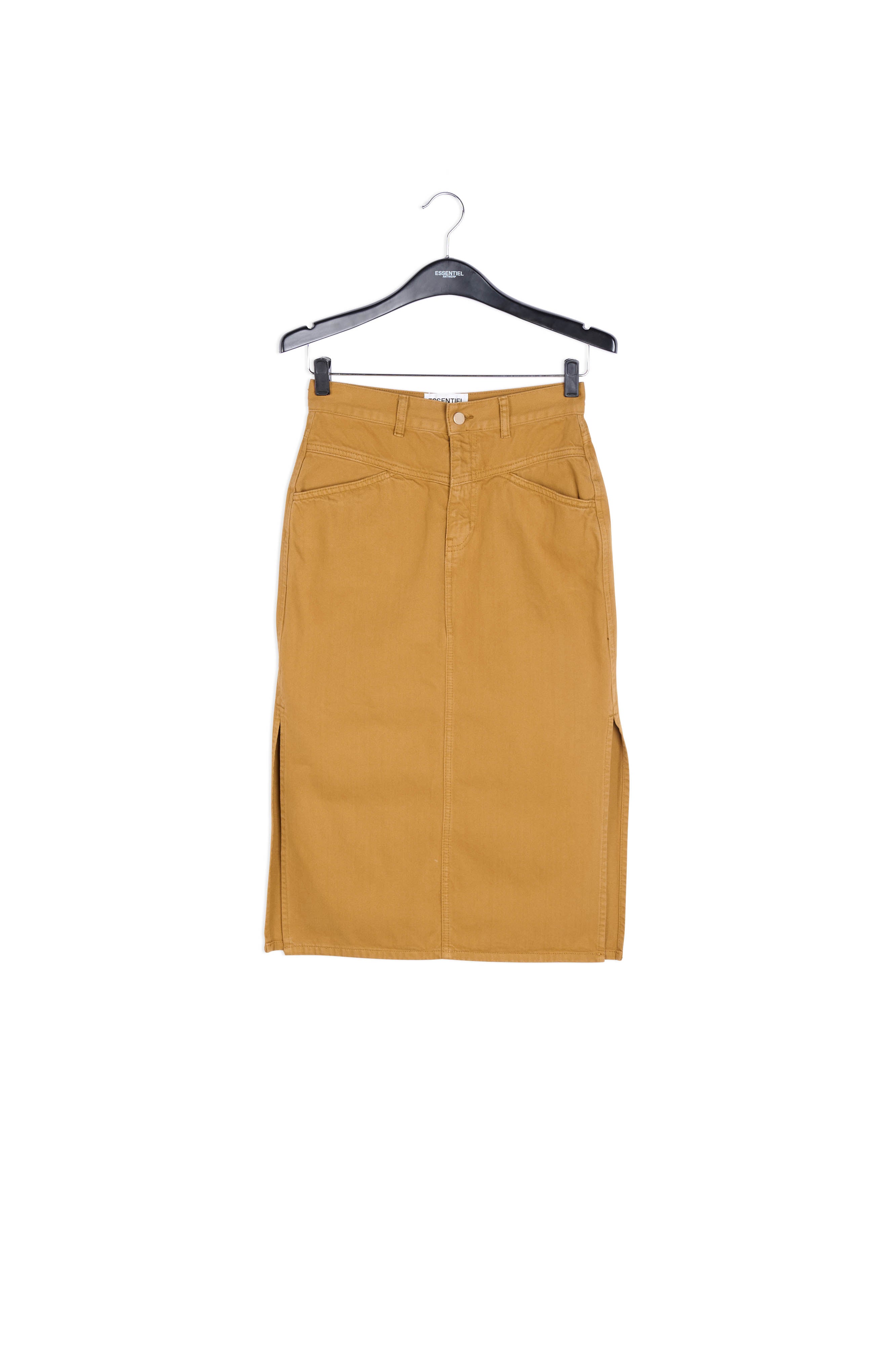 Asperges colour denim skirt RE—SSENTIEL | Essentiel second hand