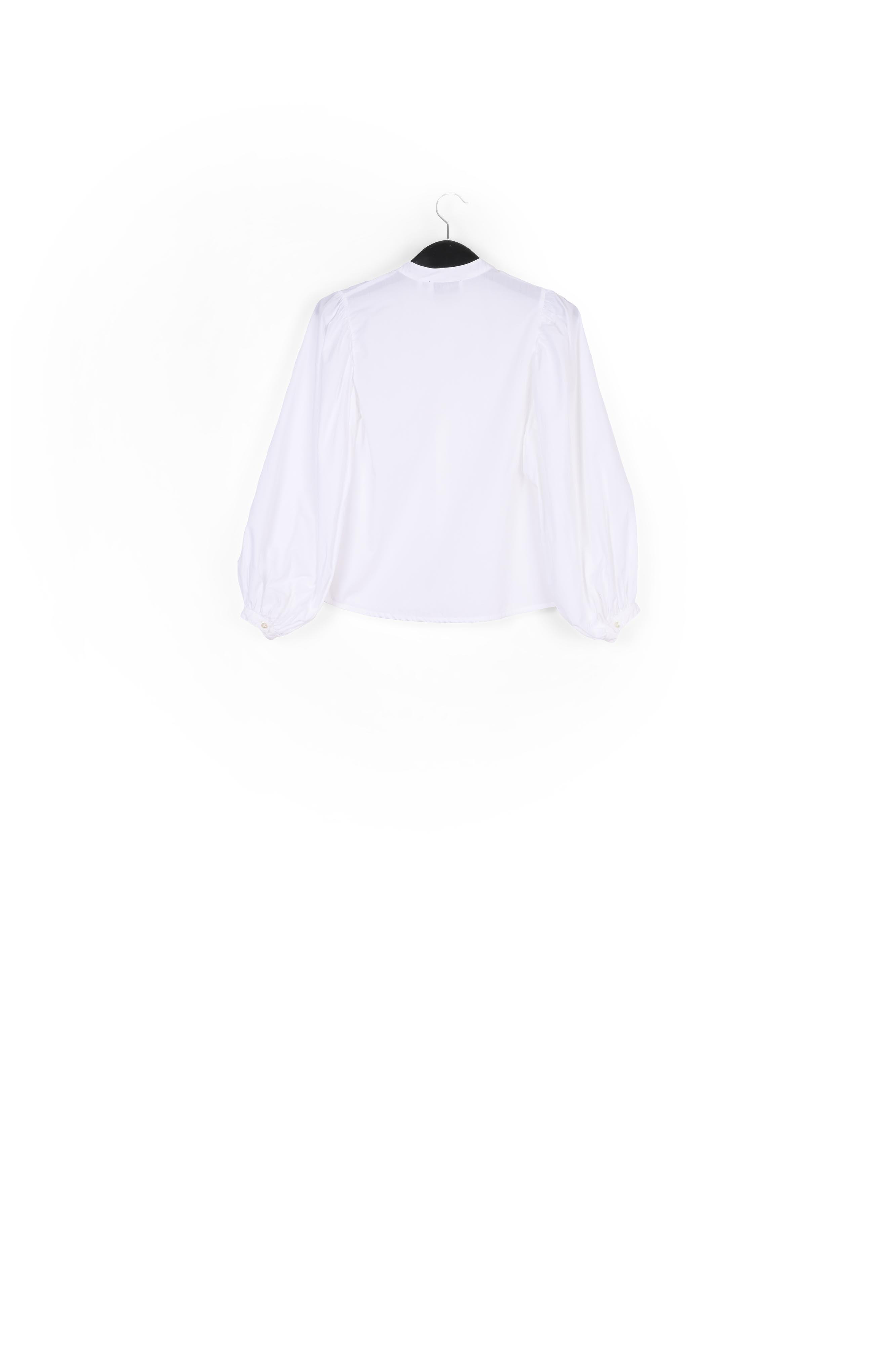 White cotton blouse RE—SSENTIEL | Essentiel second hand